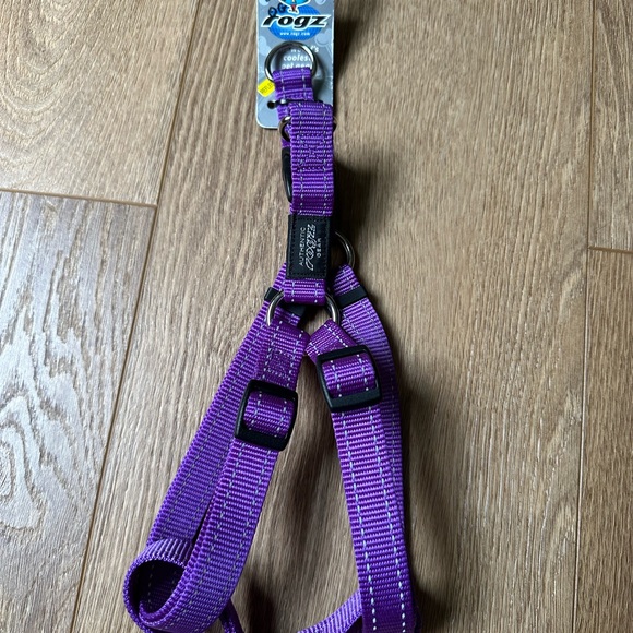 Purple and Blue Dog Harness Set - Picture 4 of 8